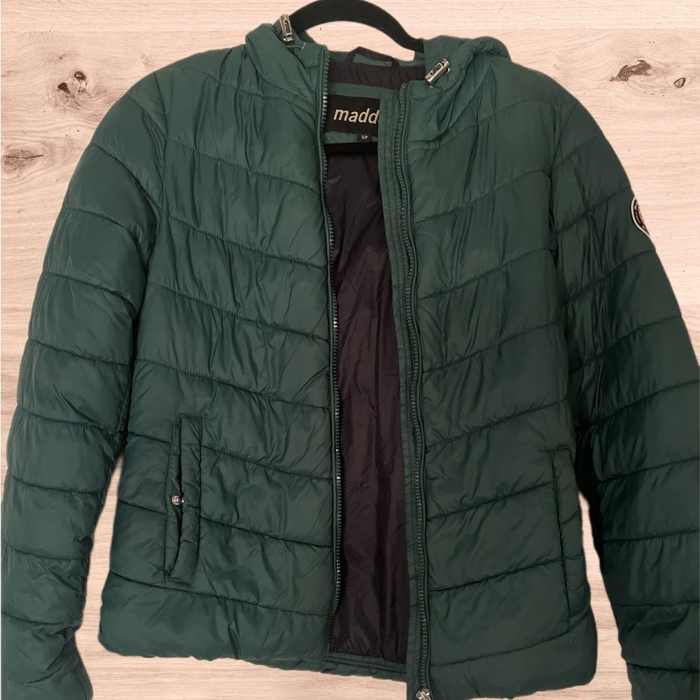 Green Puffer Jacket Size S